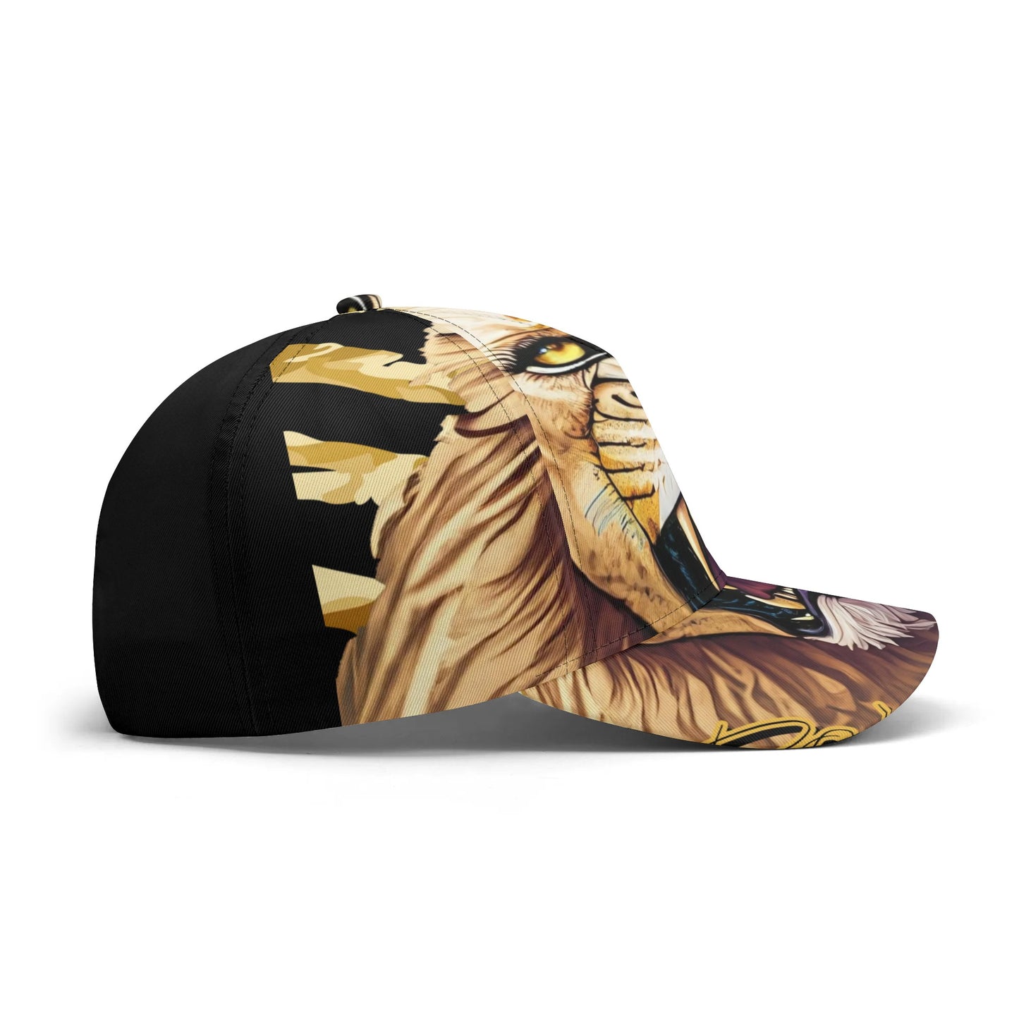 BOLD AS A LION- All-over Print Baseball Cap, Free Shipping