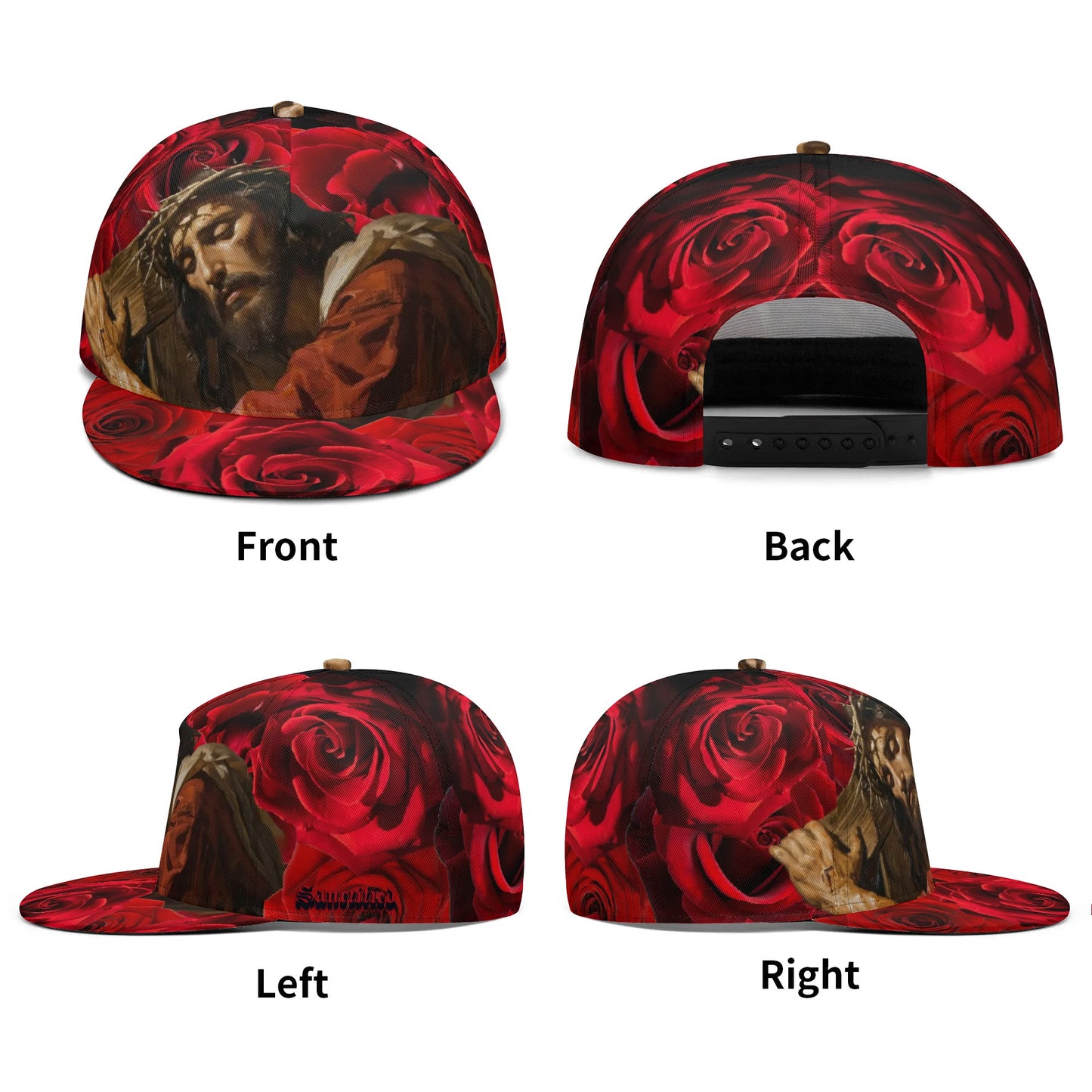 JESUS REIGNS- All Over Printing Classic Snapbacks, Free Shipping