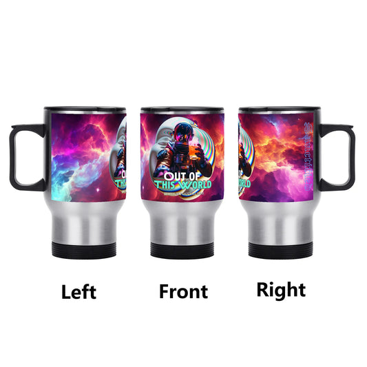 Out of this World- Stainless Steel Travel Coffee Mug (14 oz)