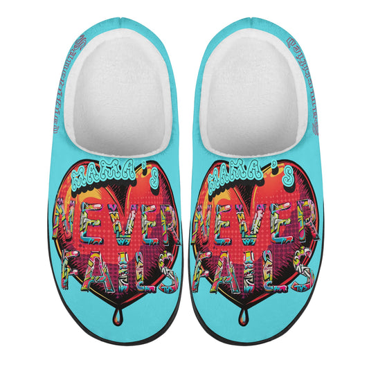 Mama's Love Never Fails- Unisex Rubber Autumn Slipper Room Shoes, Free Shipping