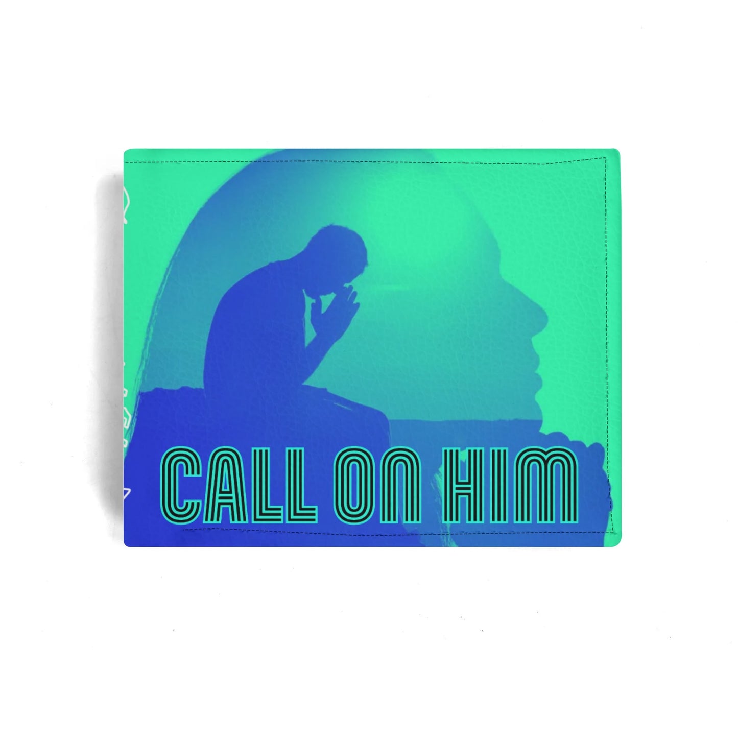 CALL ON HIM- PU Leather Wallet Paper Folded Wallet, FREE SHIPPING