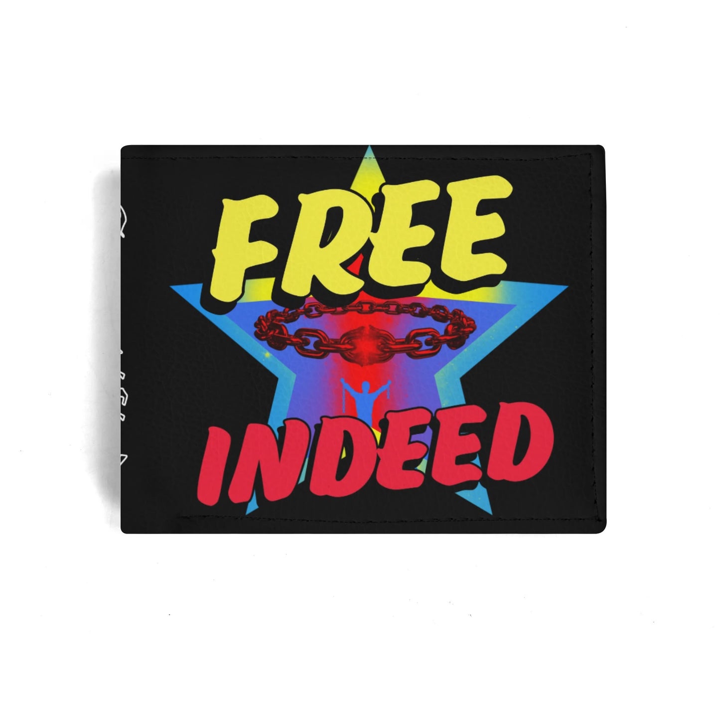 FREE INDEED- PU Leather Wallet Paper Folded Wallet, FREE SHIPPING