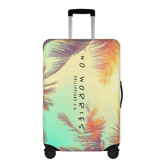 NO WORRIES- Polyester Luggage Cover, FREE SHIPPING