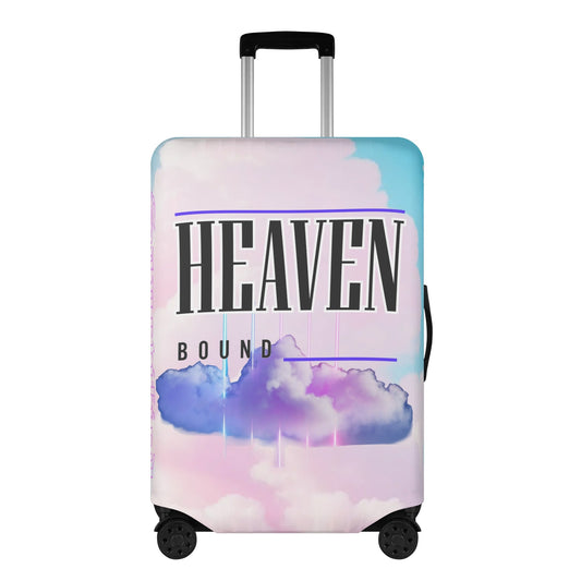 HEAVEN BOUND- Polyester Luggage Cover, FREE SHIPPING