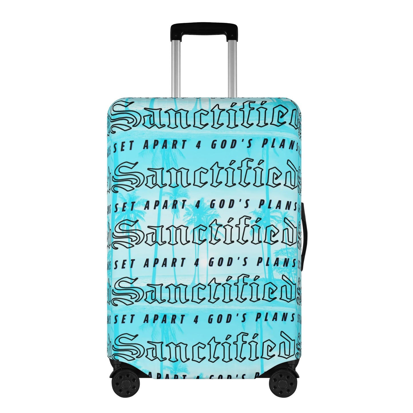 SANCTIFIED- Polyester Luggage Cover, FREE SHIPPING