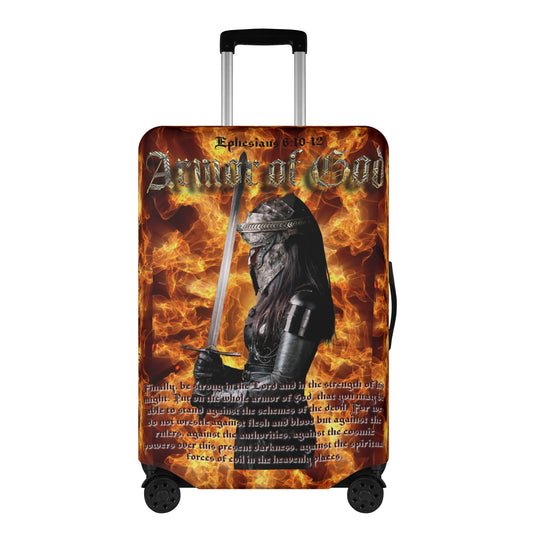ARMOR OF GOD- Polyester Luggage Cover, FREE SHIPPING