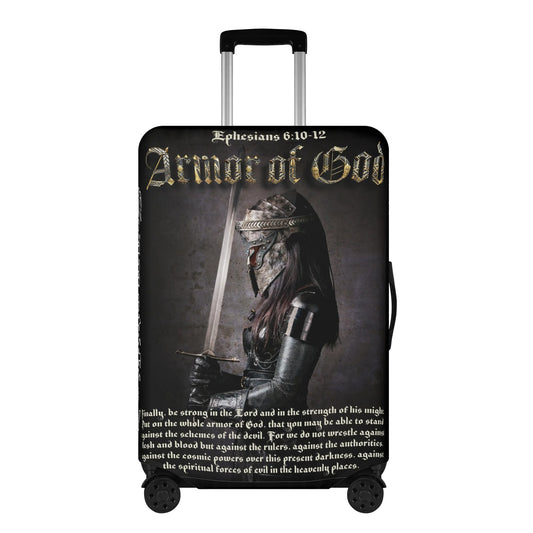 ARMOR OF GOD- Polyester Luggage Cover, FREE SHIPPING