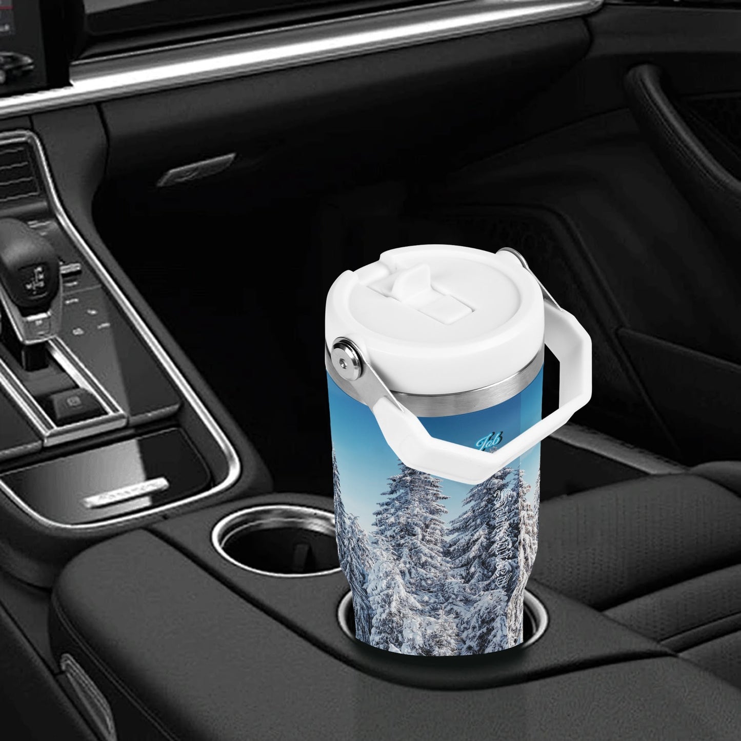 LET IT SNOW- 30oz Stainless Steel Tumblers Coffe Cup Suitable for Vehicle Cup Holders