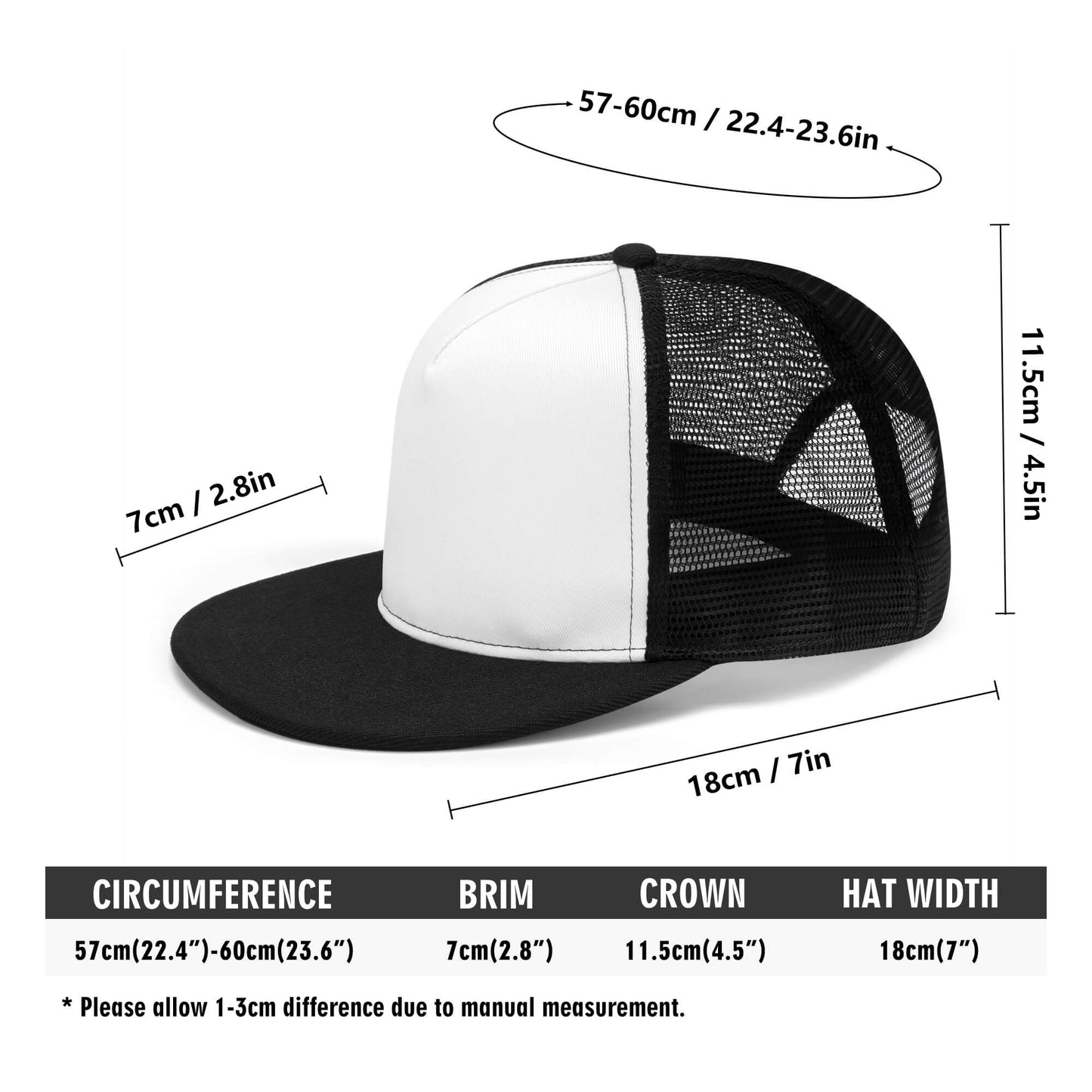 KING JESUS- Front Printing Adjustable Snapback Trucker Hat, Free Shipping