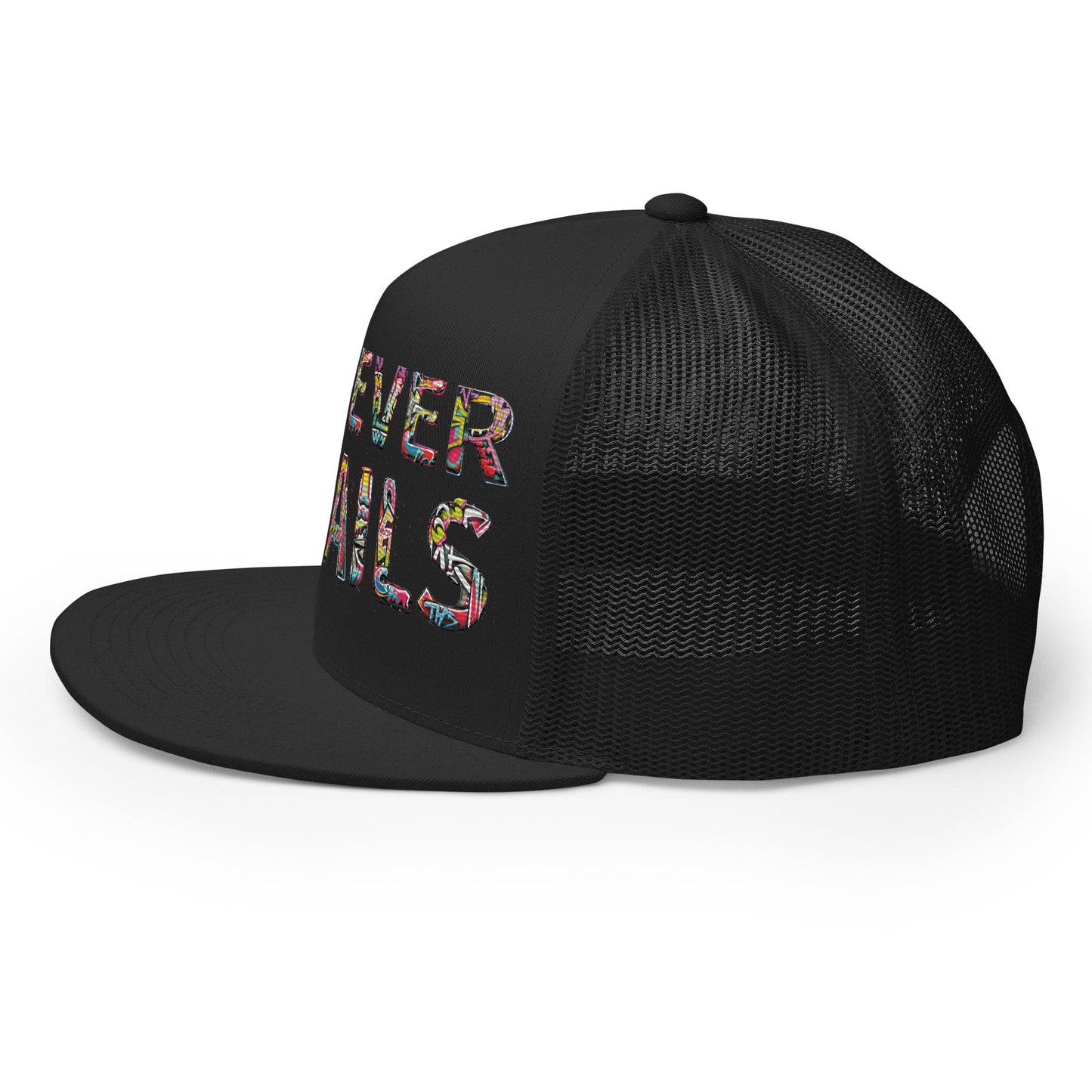 LOVE NEVER FAILS- Trucker Cap