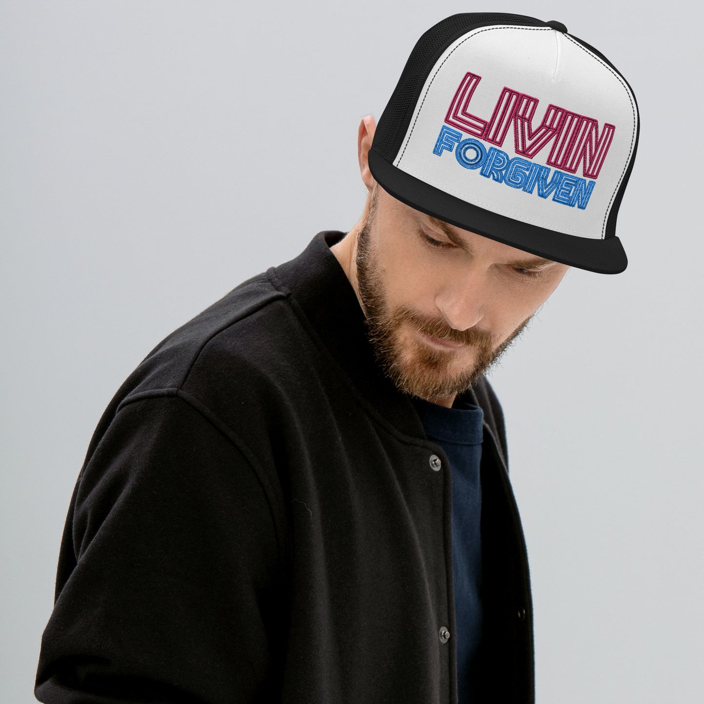 LIVIN FORGIVEN- Trucker Cap