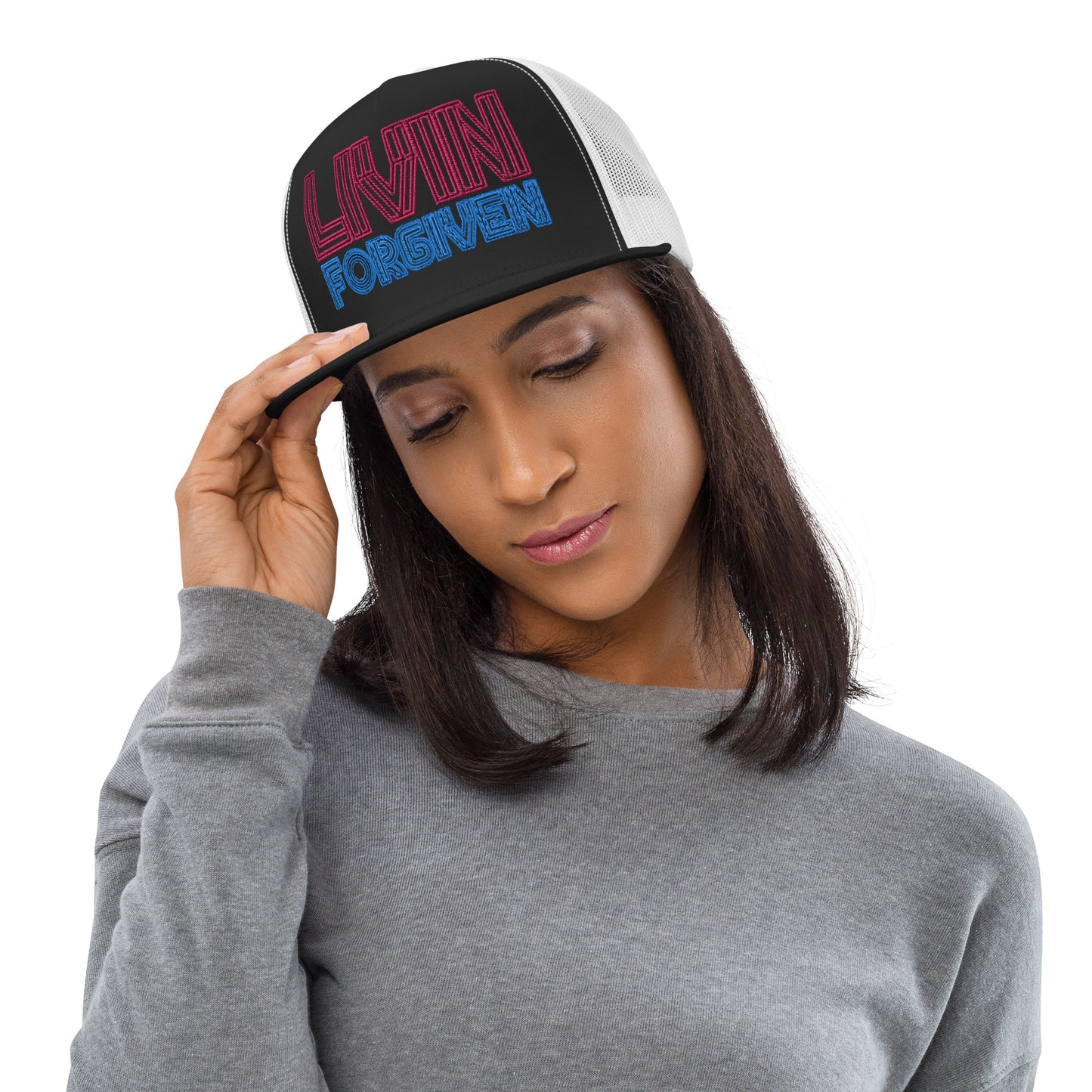 LIVIN FORGIVEN- Trucker Cap