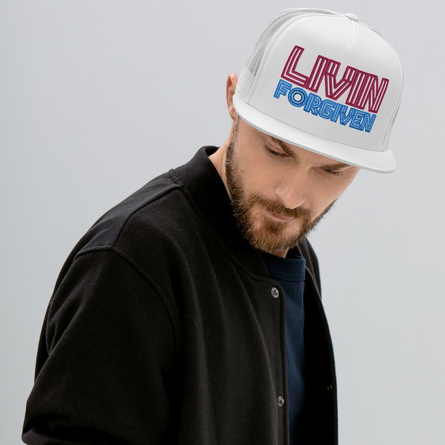 LIVIN FORGIVEN- Trucker Cap