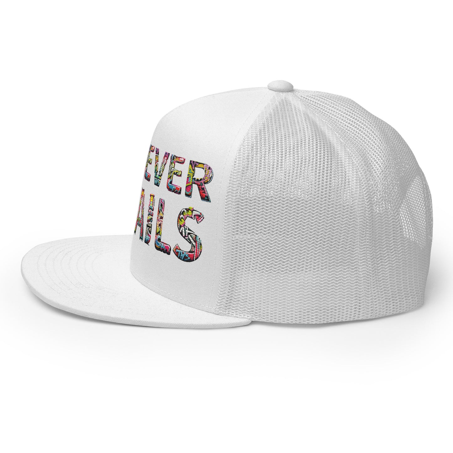 LOVE NEVER FAILS- Trucker Cap