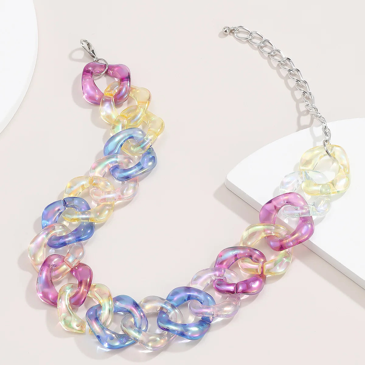 Colorful Acrylic Necklace