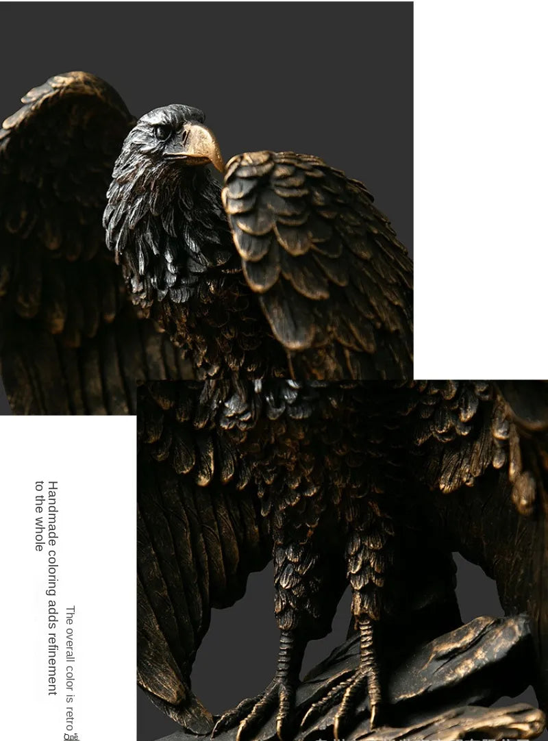 Bronze Resin Eagle Statue