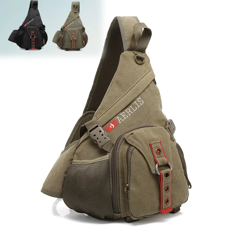 Canvas Chest Bag