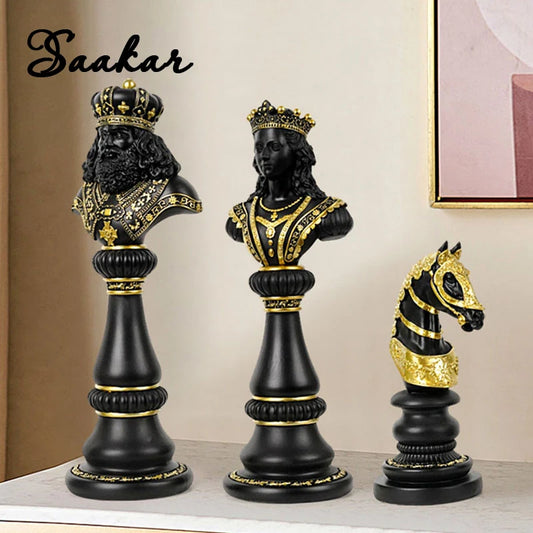 Resin Chess Statues