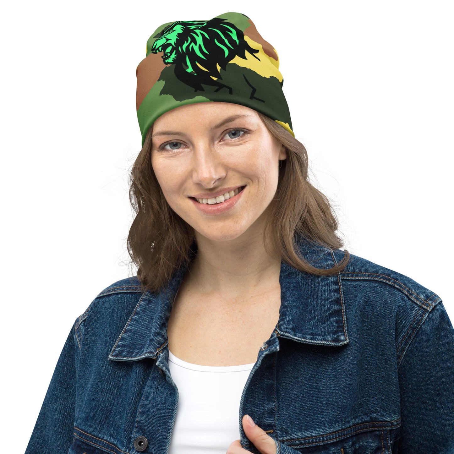 All-Over Print Beanie