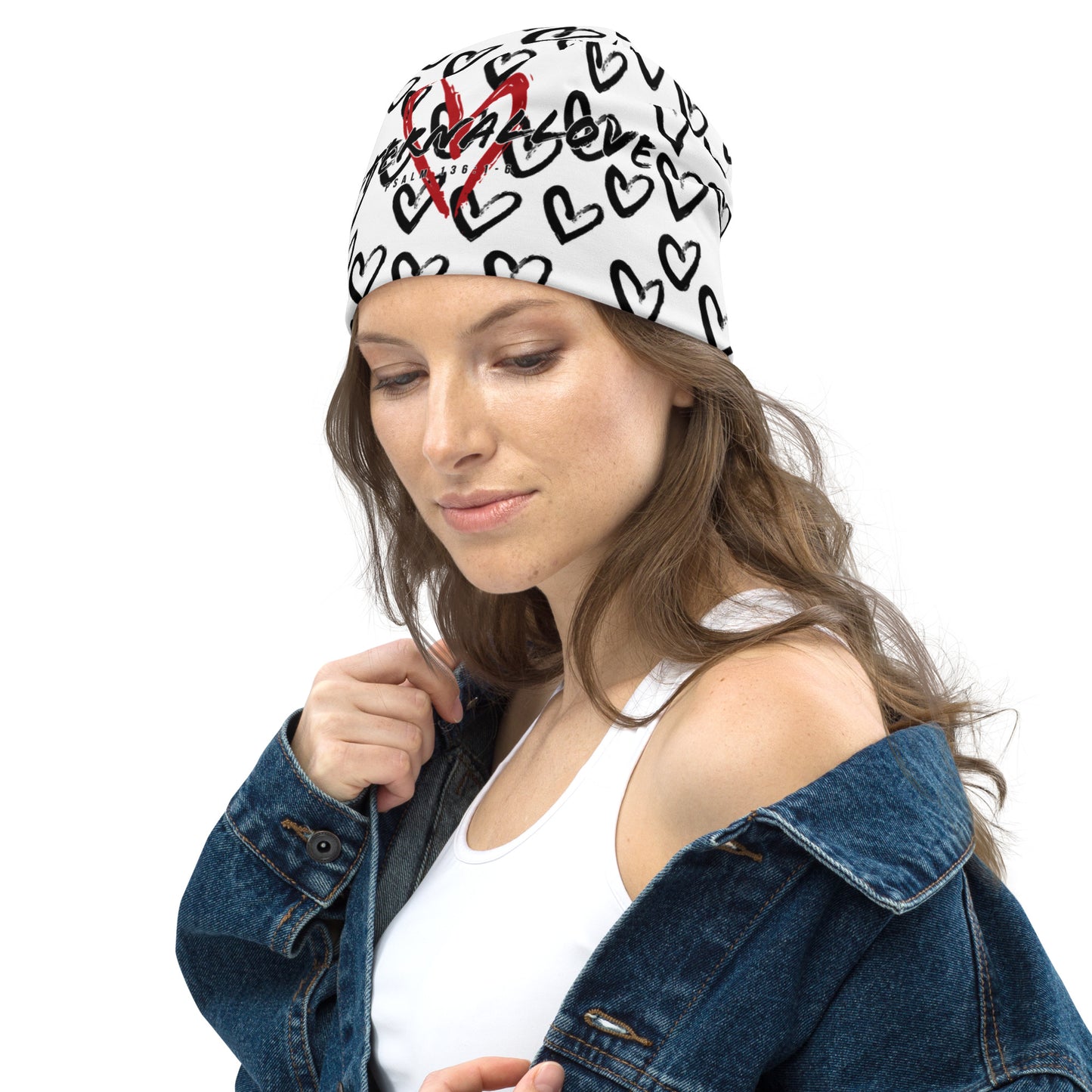 All-Over Print Beanie