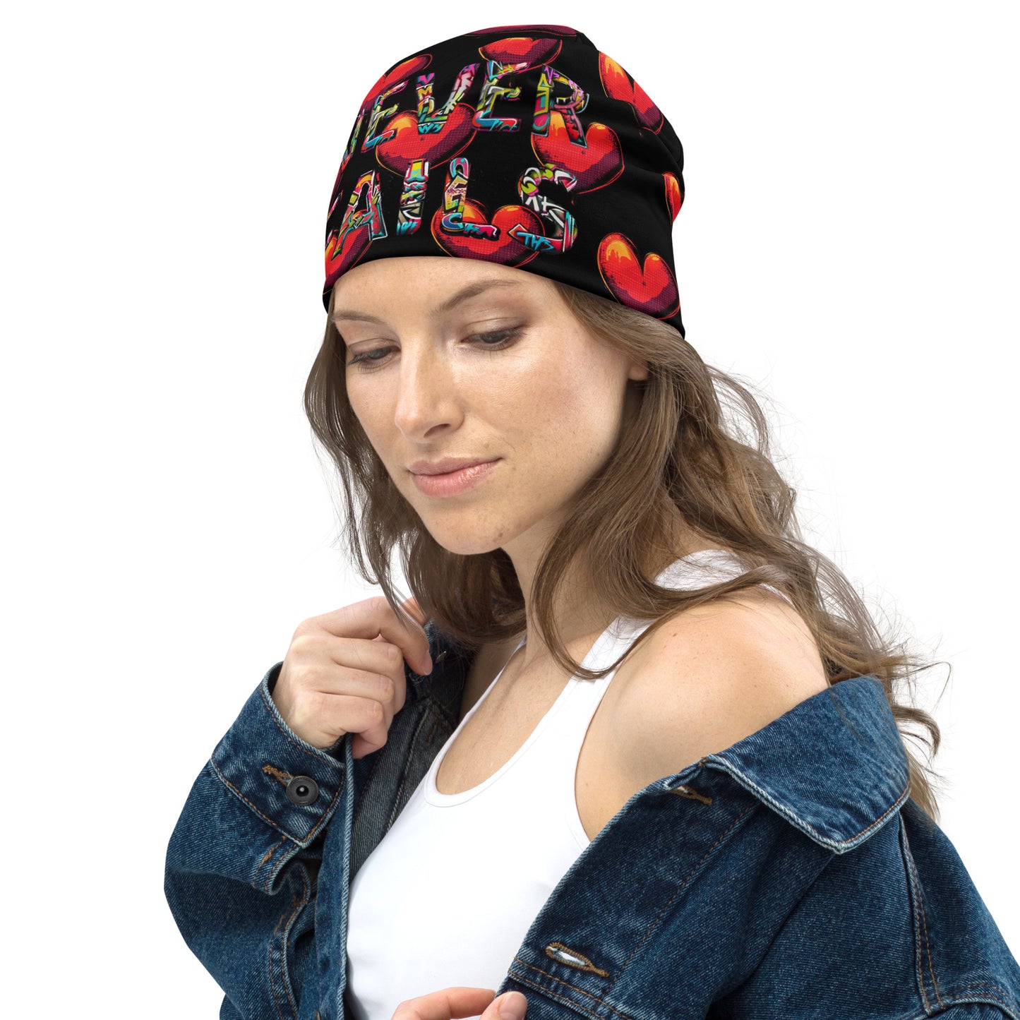 All-Over Print Beanie