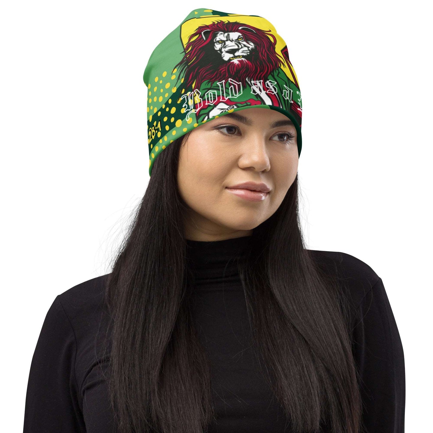 All-Over Print Beanie