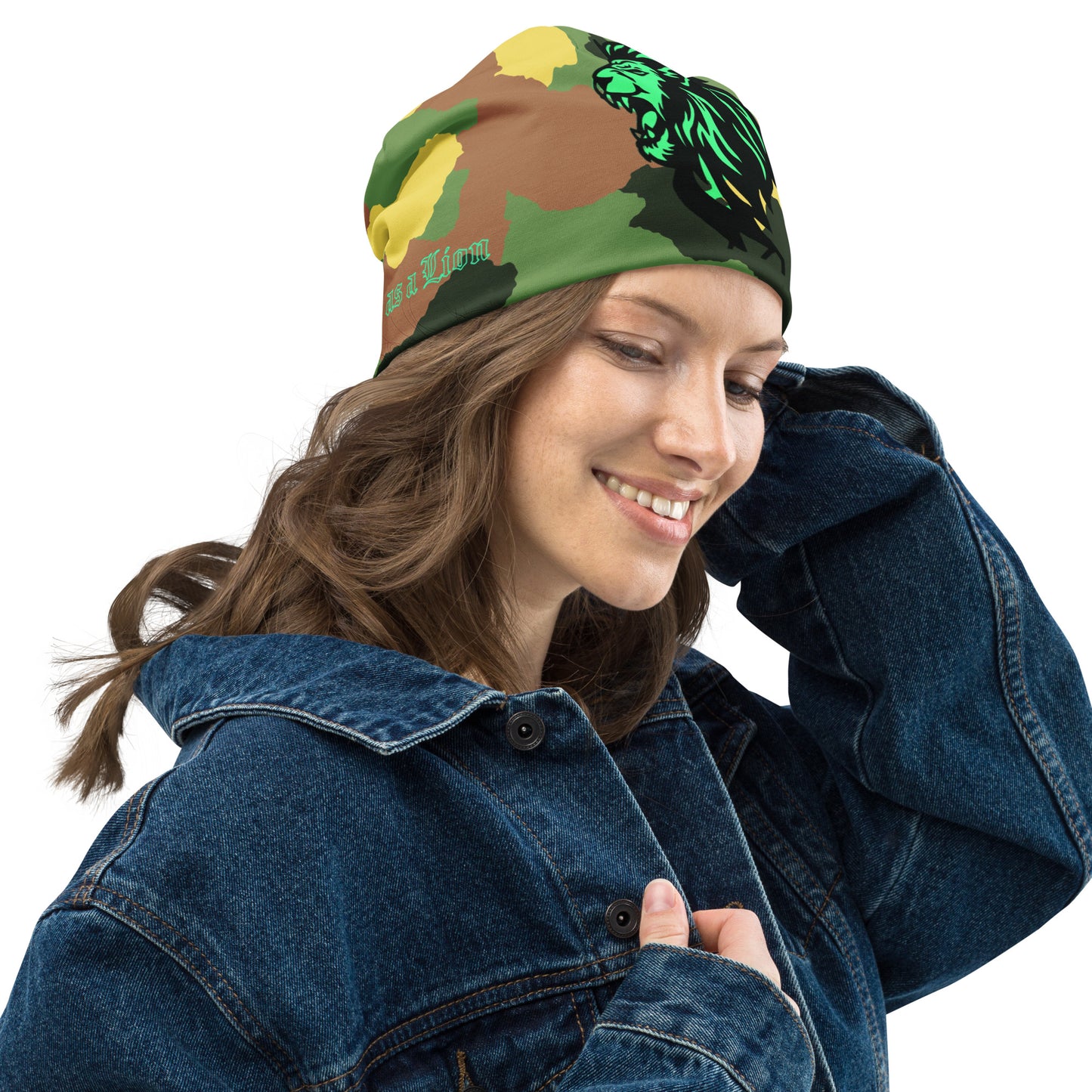 All-Over Print Beanie