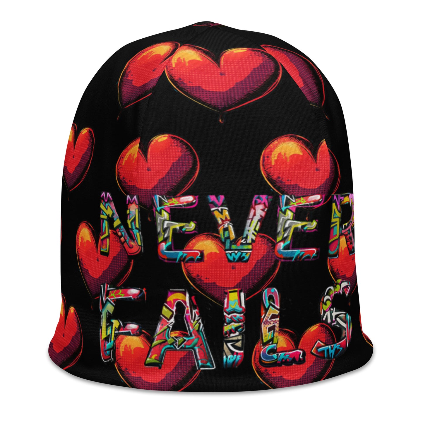 All-Over Print Beanie