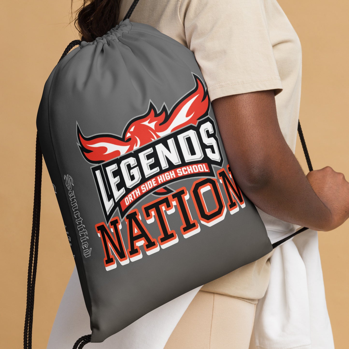 North Side H.S. Drawstring bag