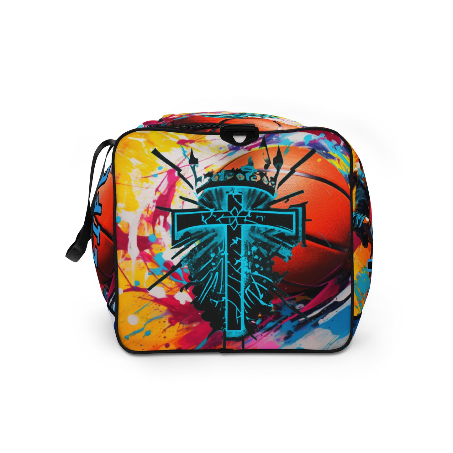 Jesus Fan 4Life- Basketball Duffle bag