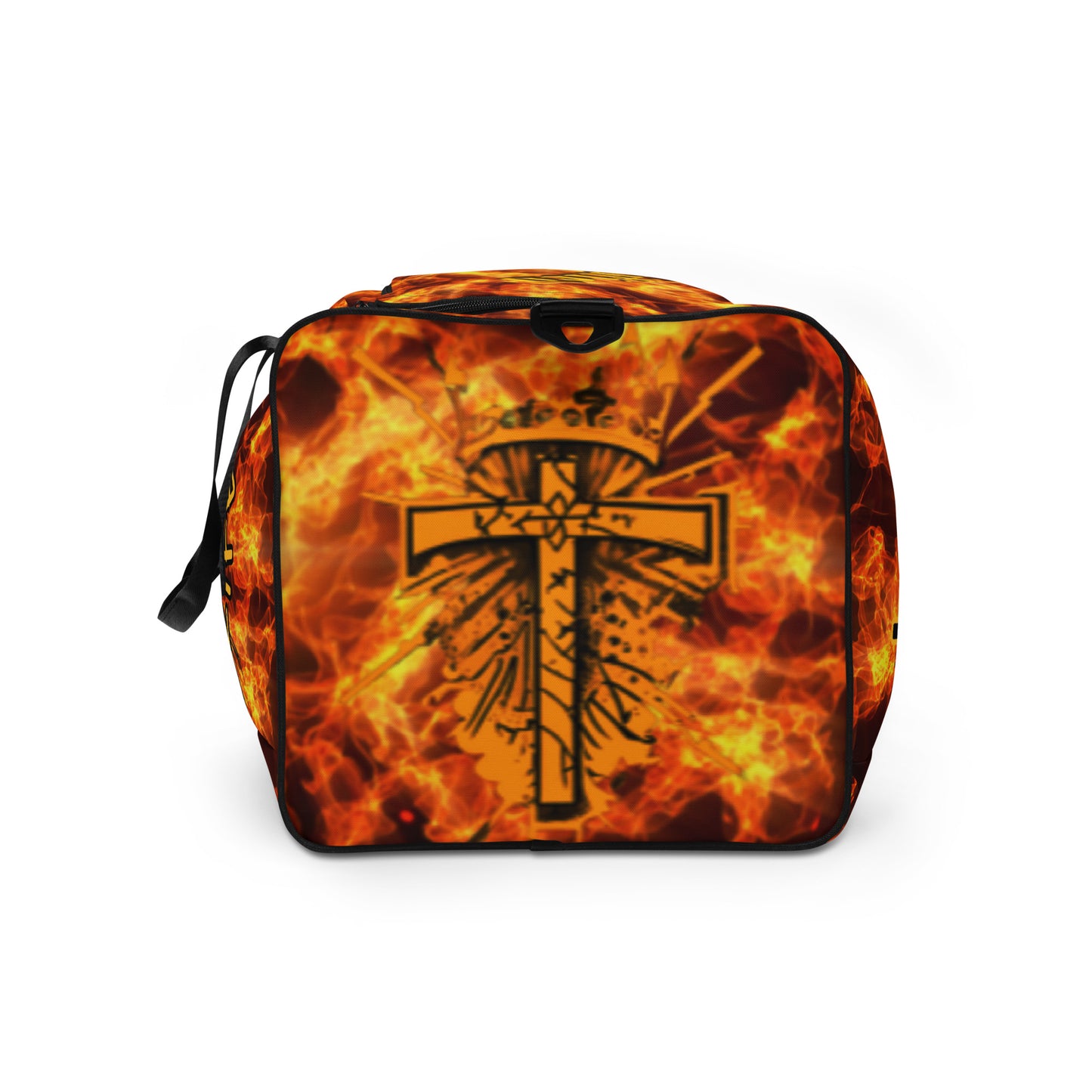 Jesus Fan 4Life- Football Duffle bag