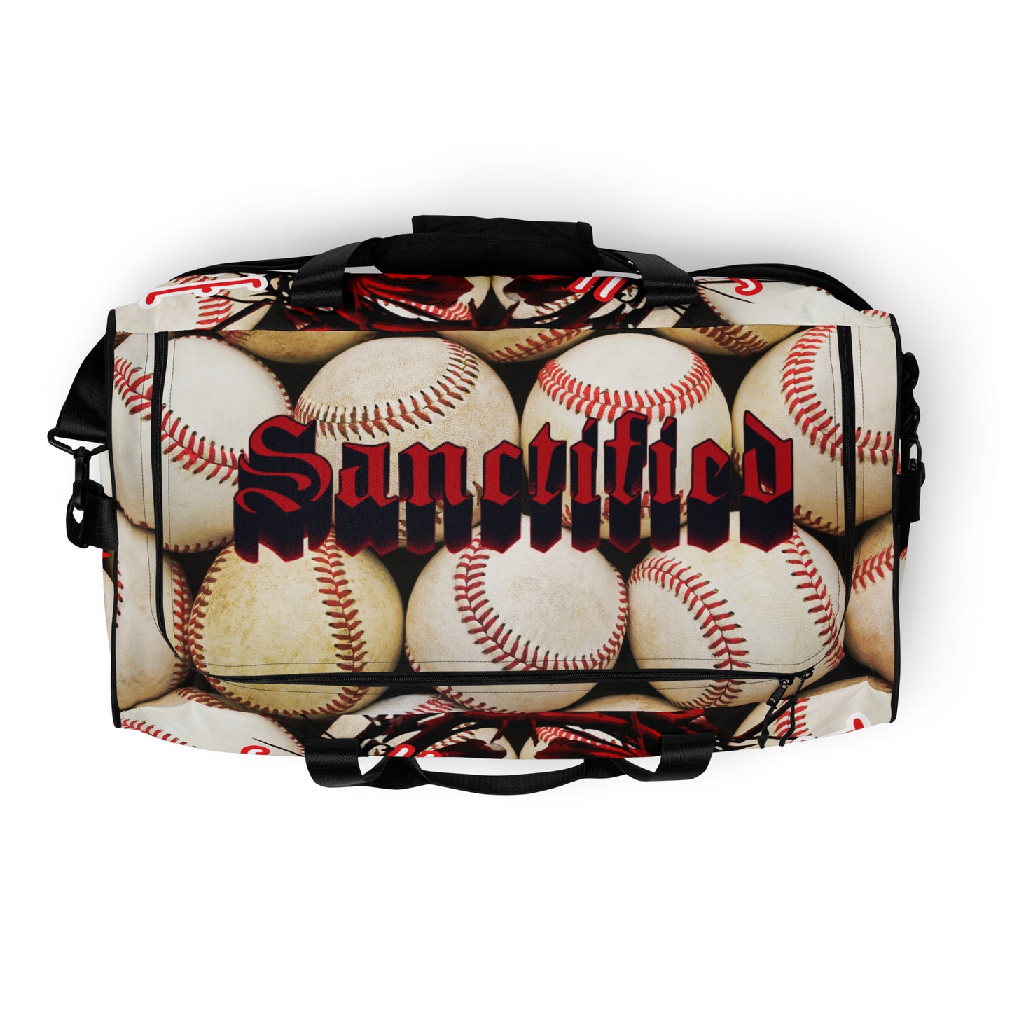 Jesus Fan 4Life- Baseball Duffle bag