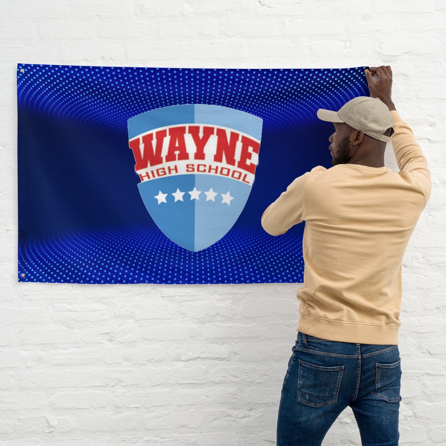 Wayne H.S. Flag