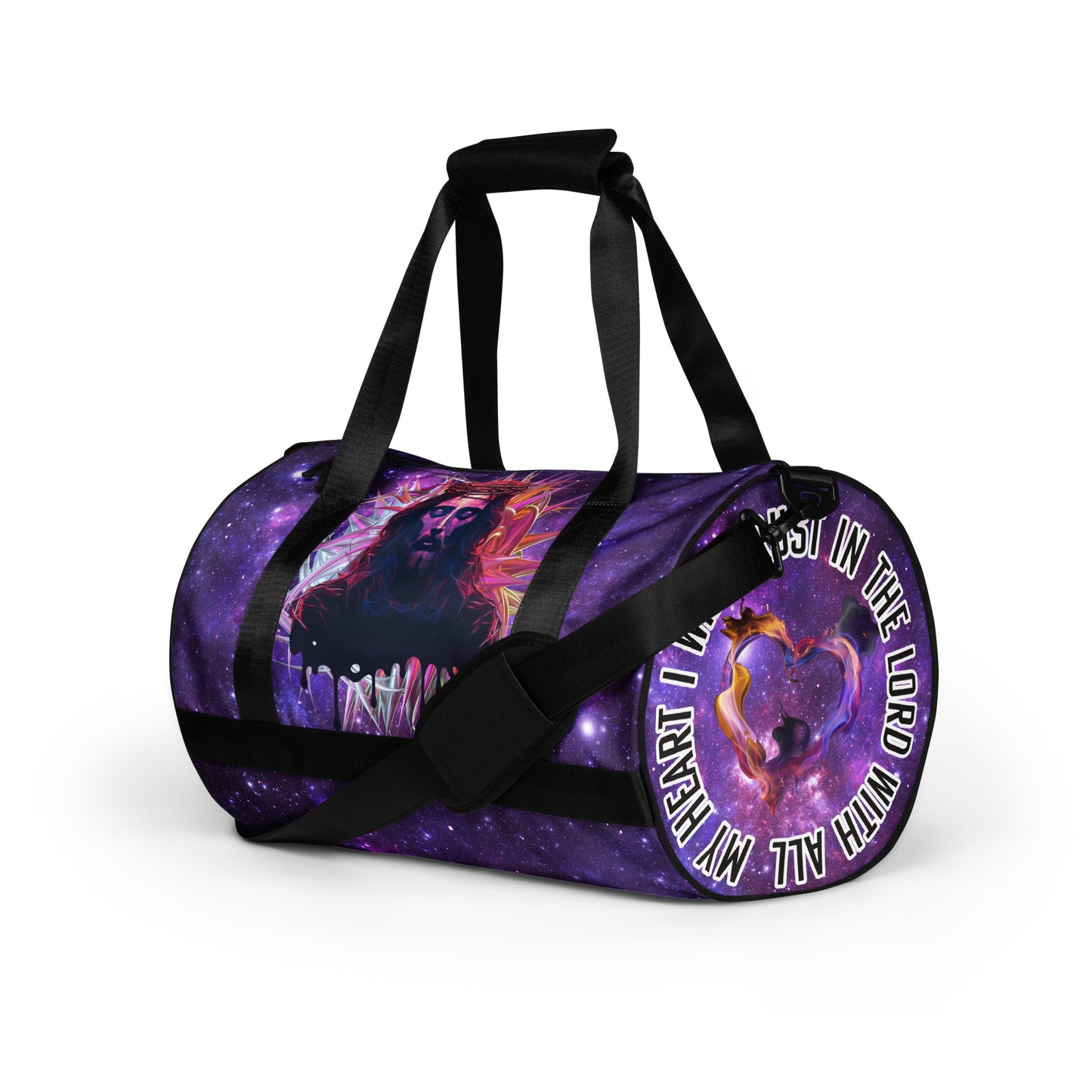 Trust in the Lord- All-over print gym bag