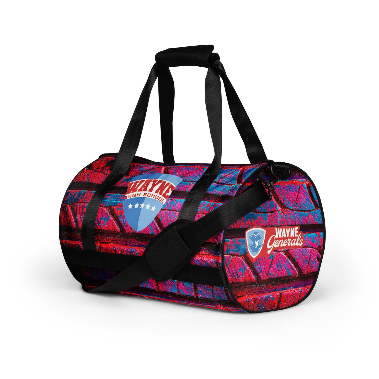 Wayne H.S. All-over print gym bag