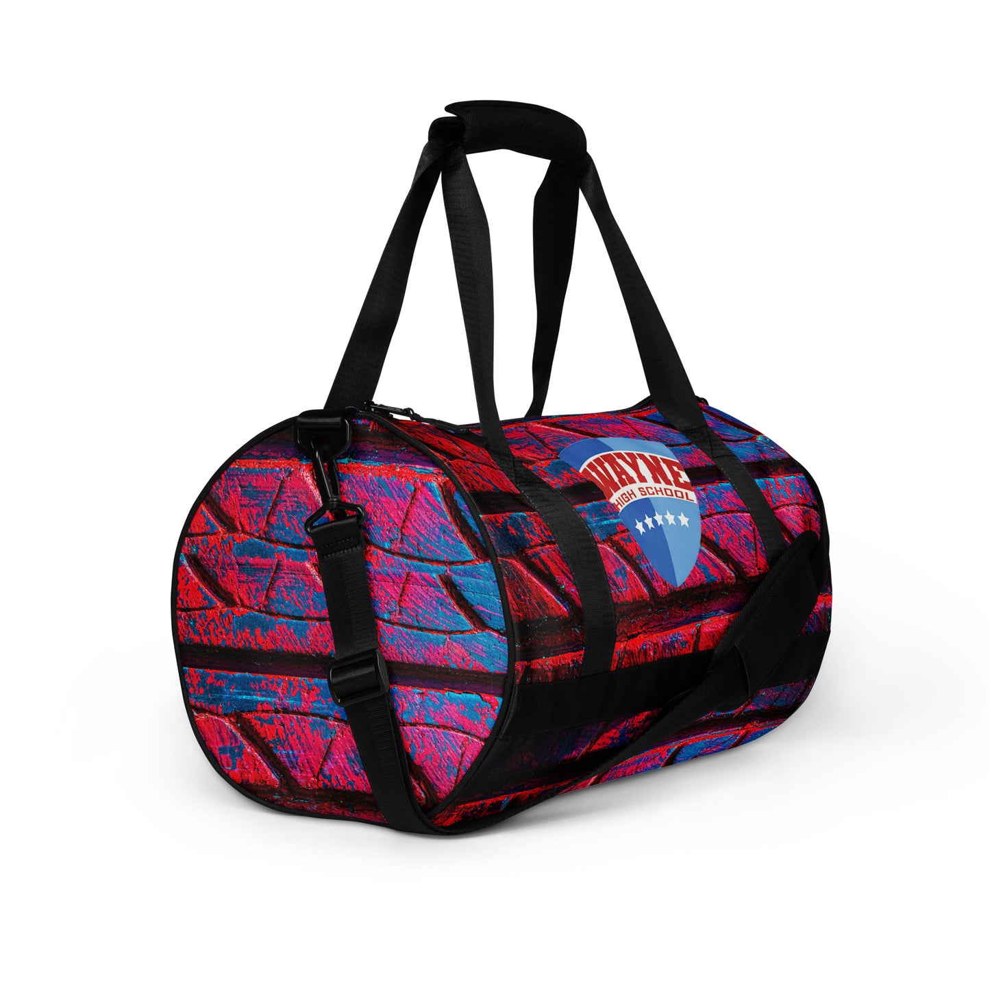 Wayne H.S. All-over print gym bag