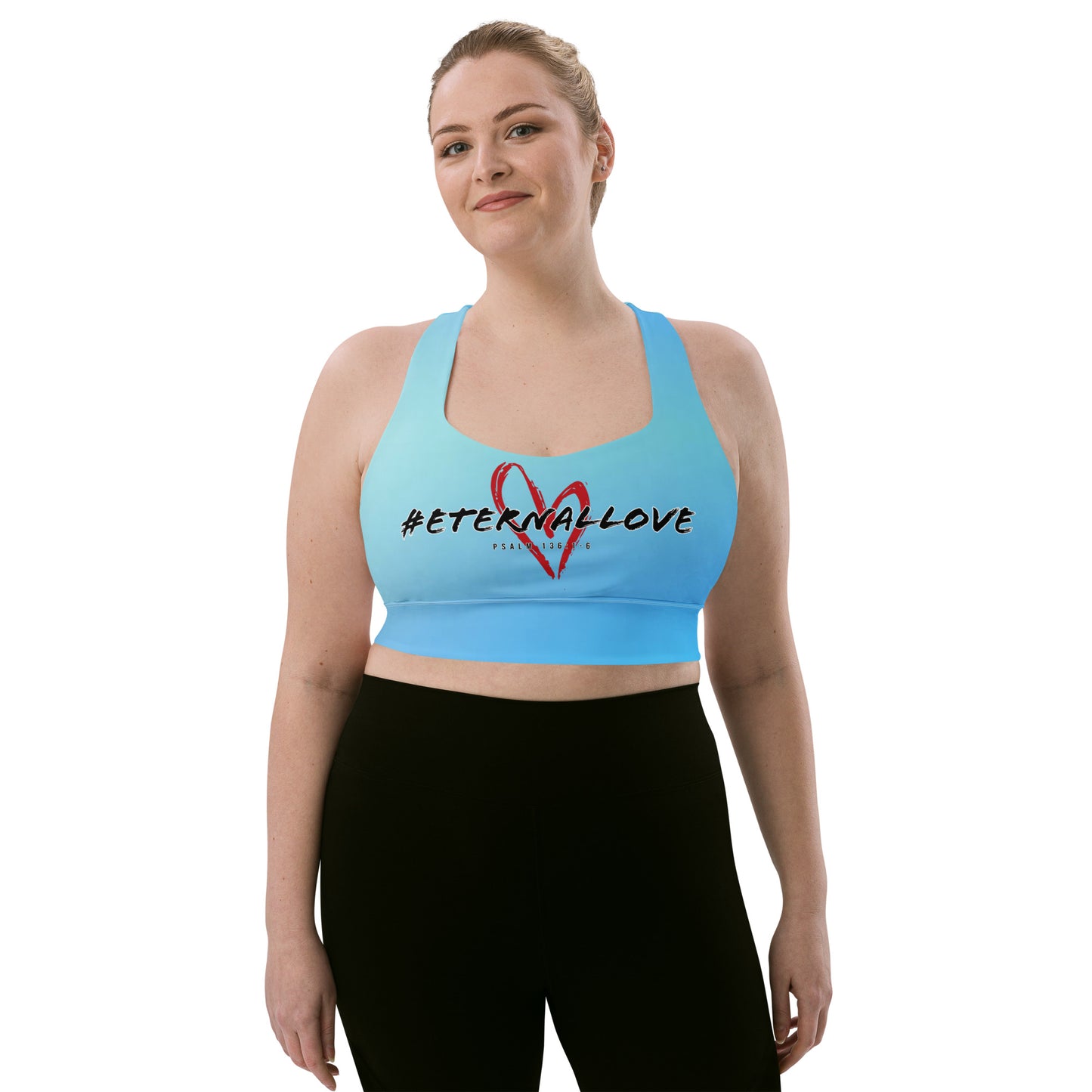 Longline sports bra