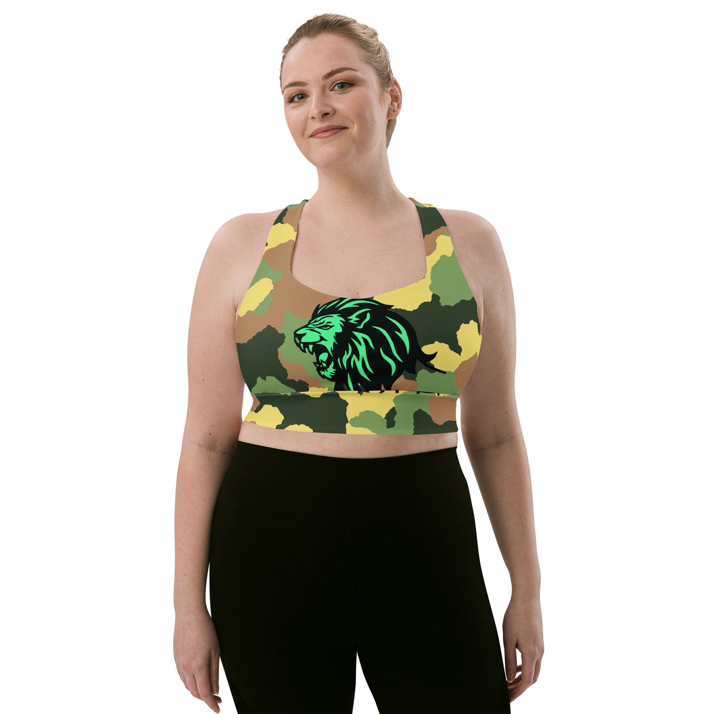 Longline sports bra