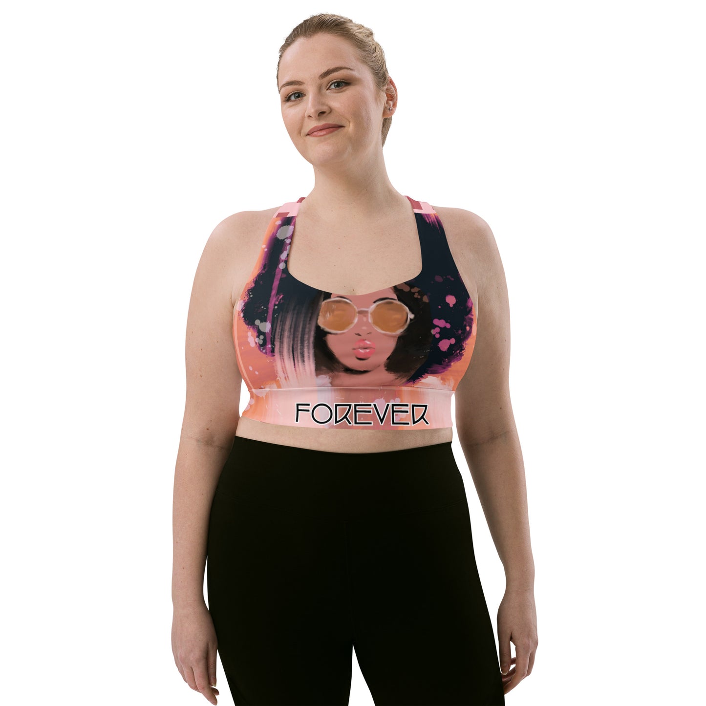 Virtuous Forever- Longline sports bra