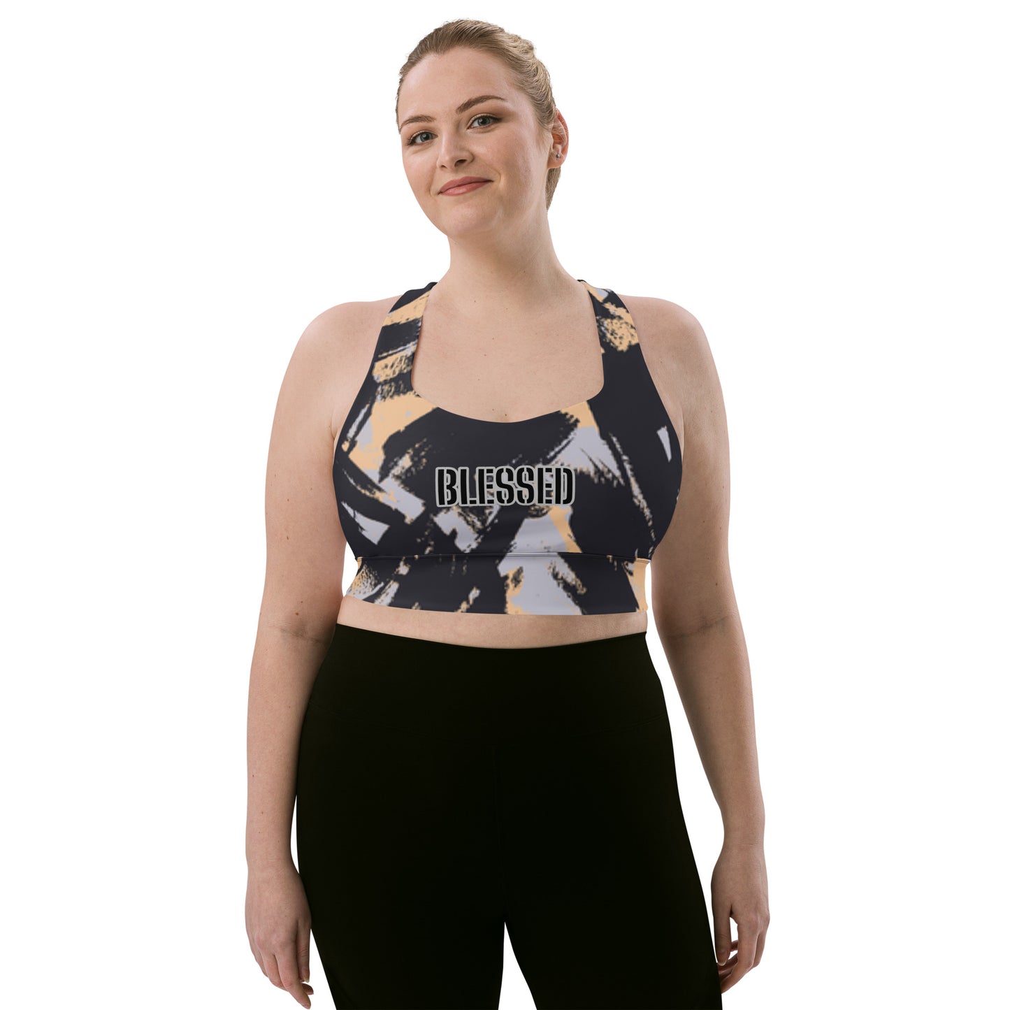 Longline sports bra