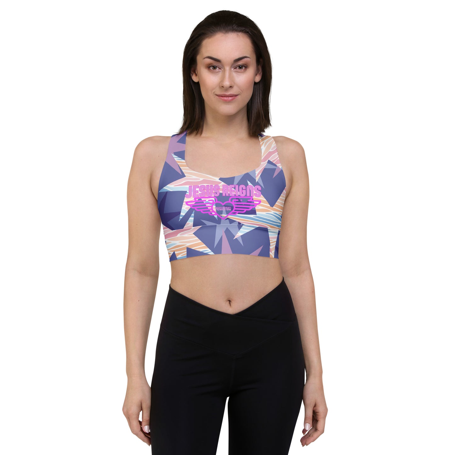 Longline sports bra