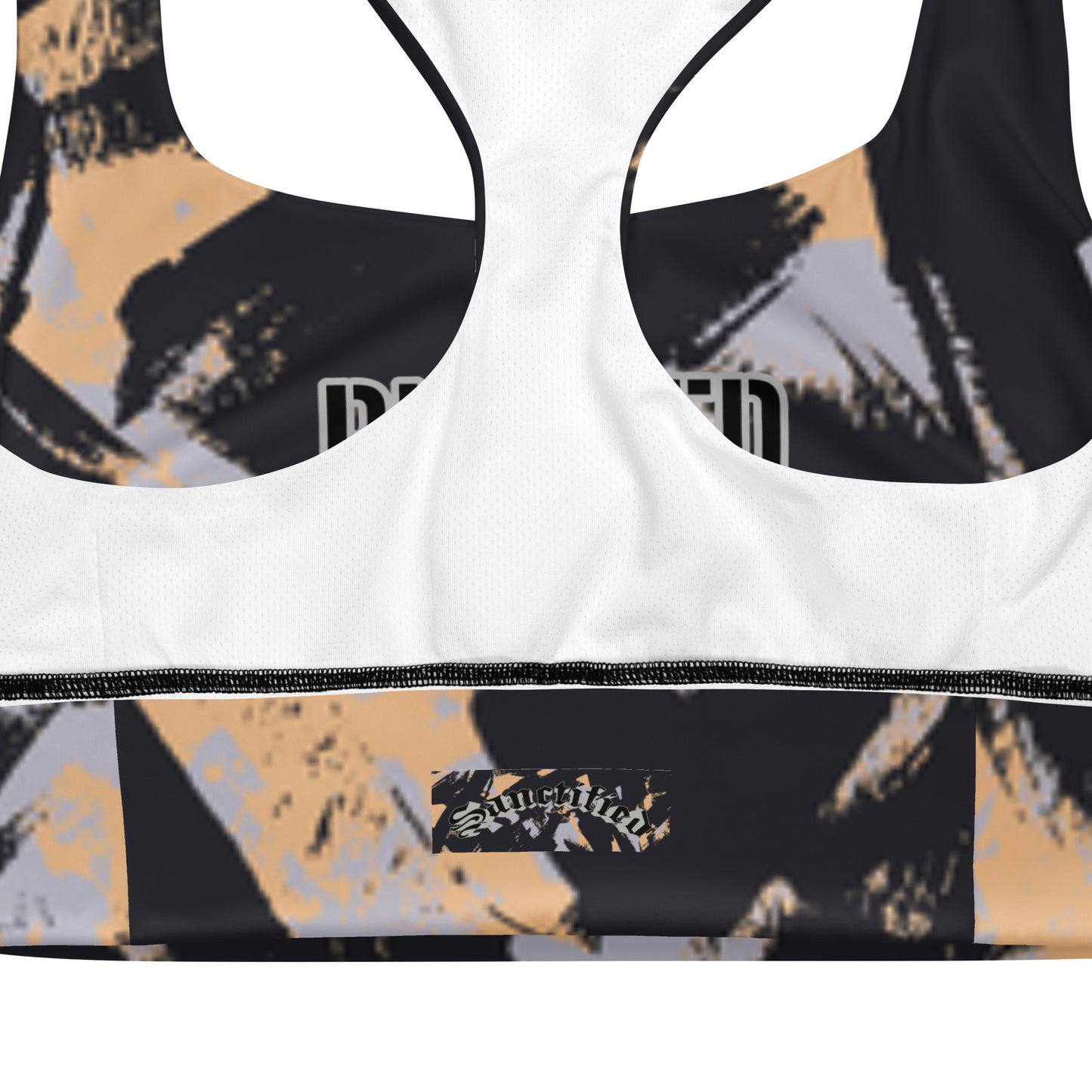 Longline sports bra