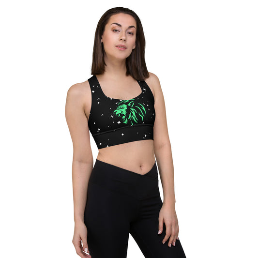 Longline sports bra