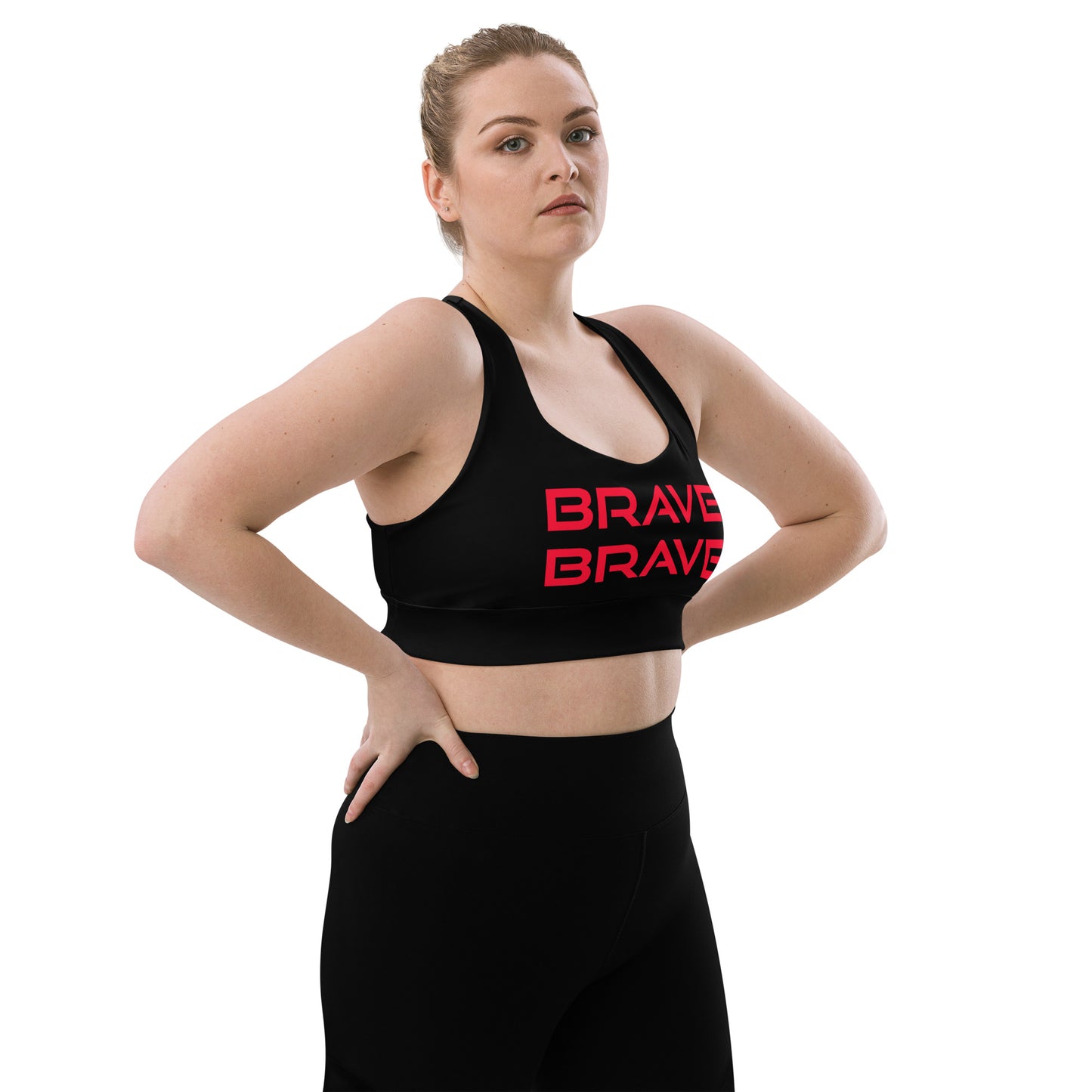 Longline sports bra