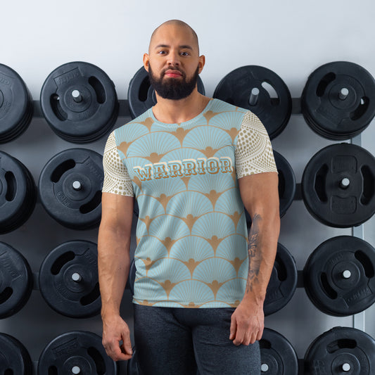WARRIOR- All-Over Print Men's Athletic T-shirt