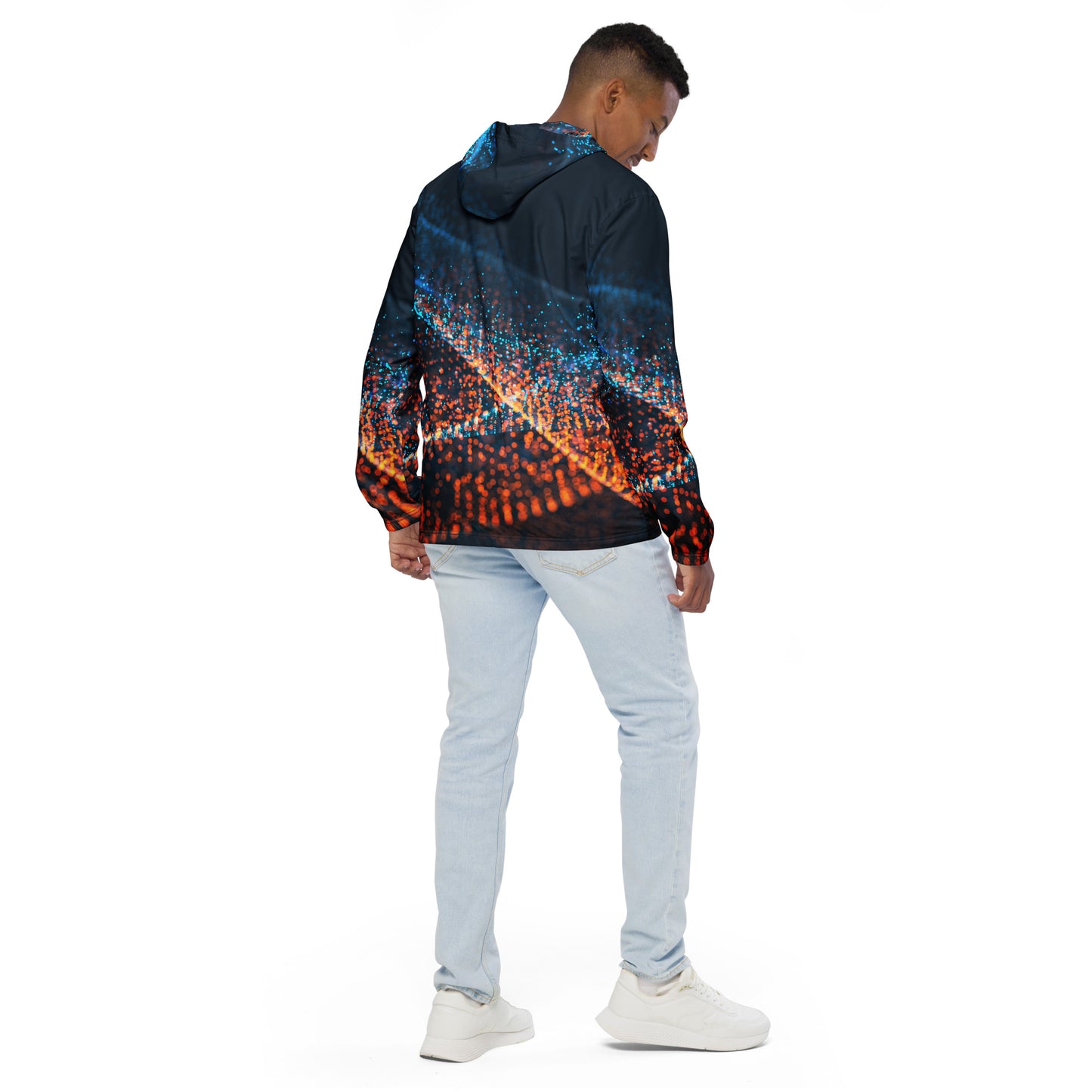 Electric Blue- Men’s windbreaker