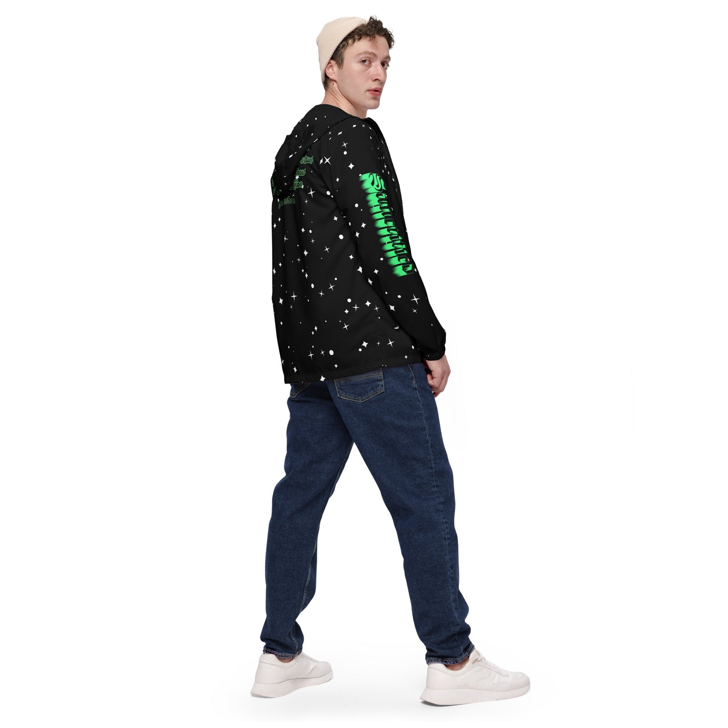 Starry Night- Men’s windbreaker