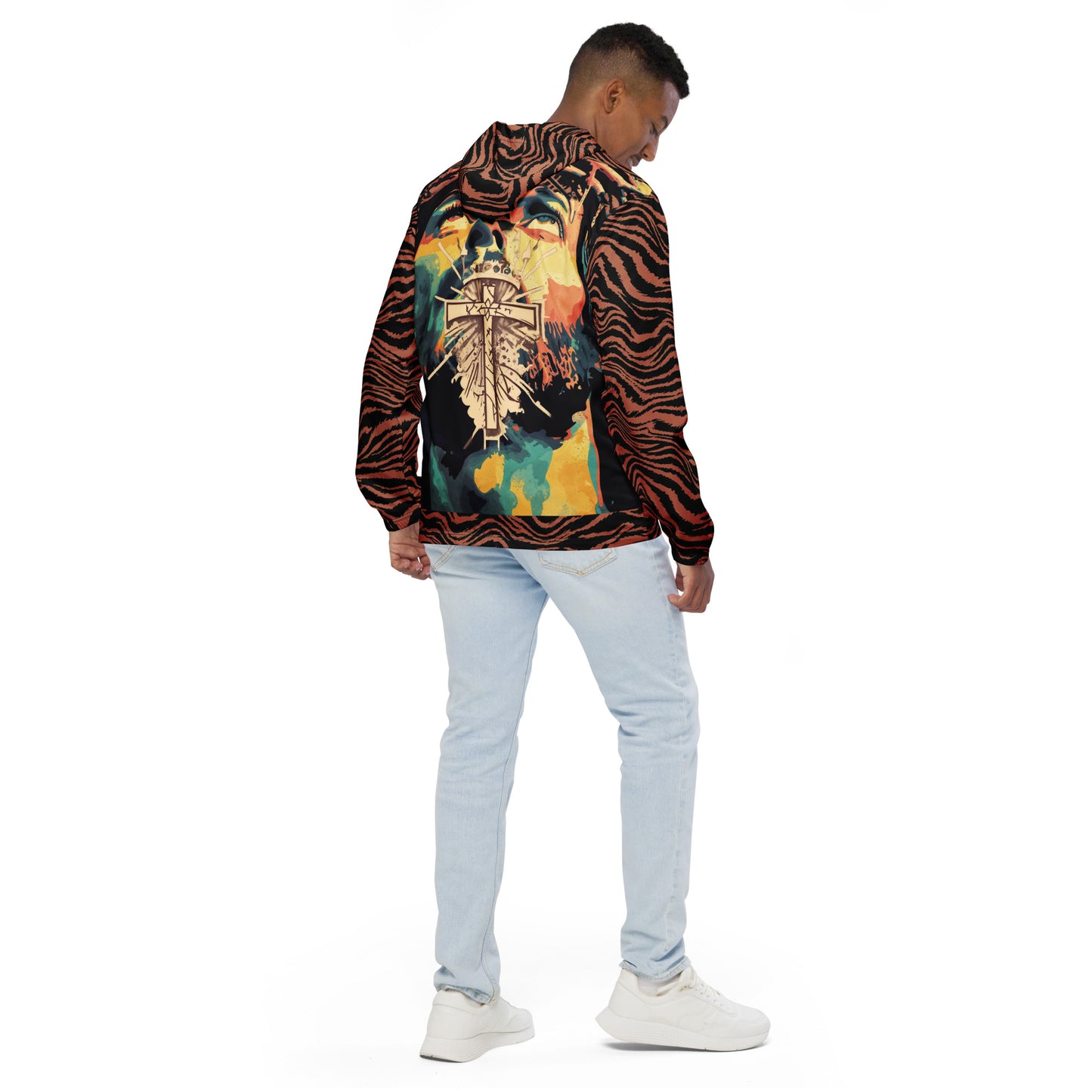 Jesus Fan- Men’s windbreaker