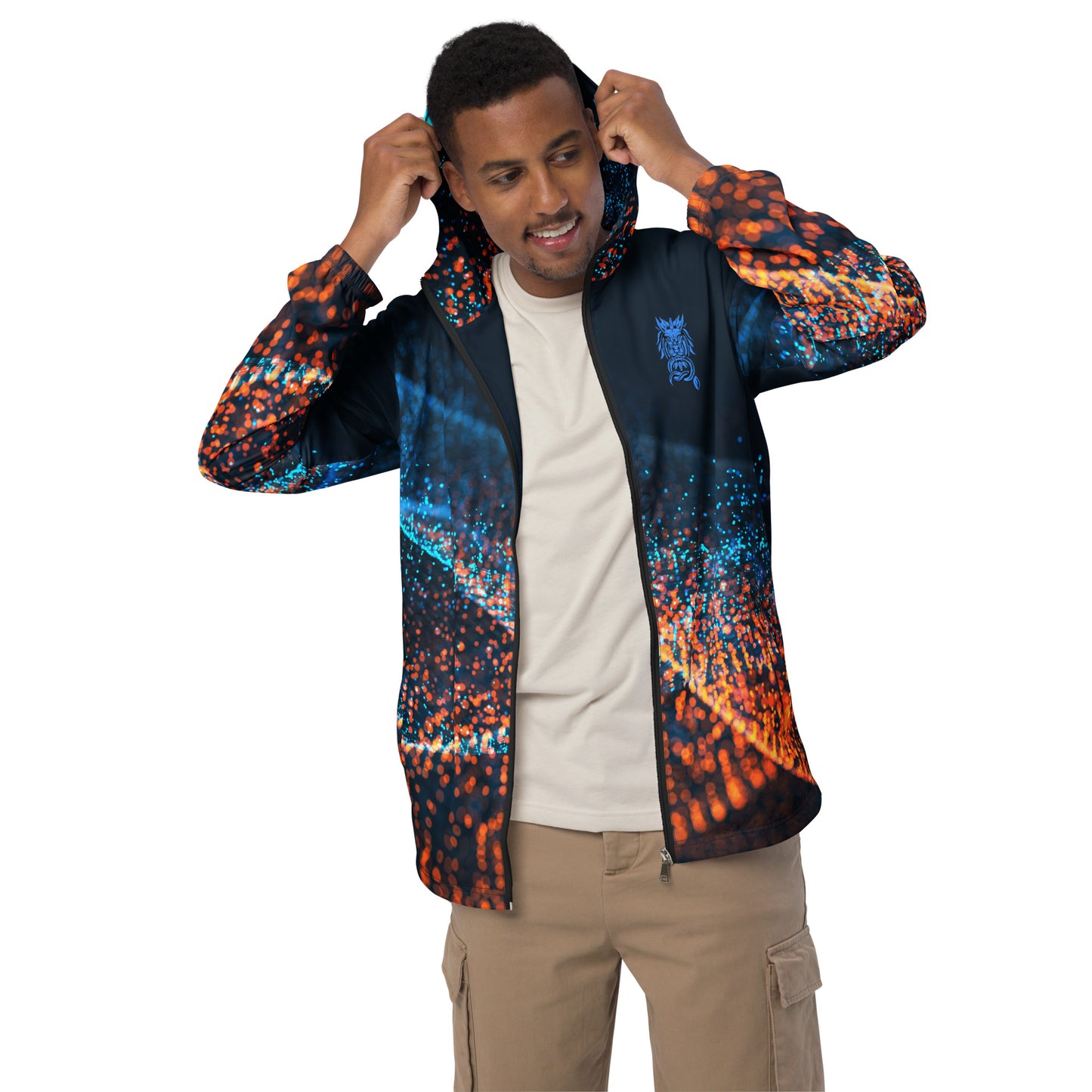 Electric Blue- Men’s windbreaker