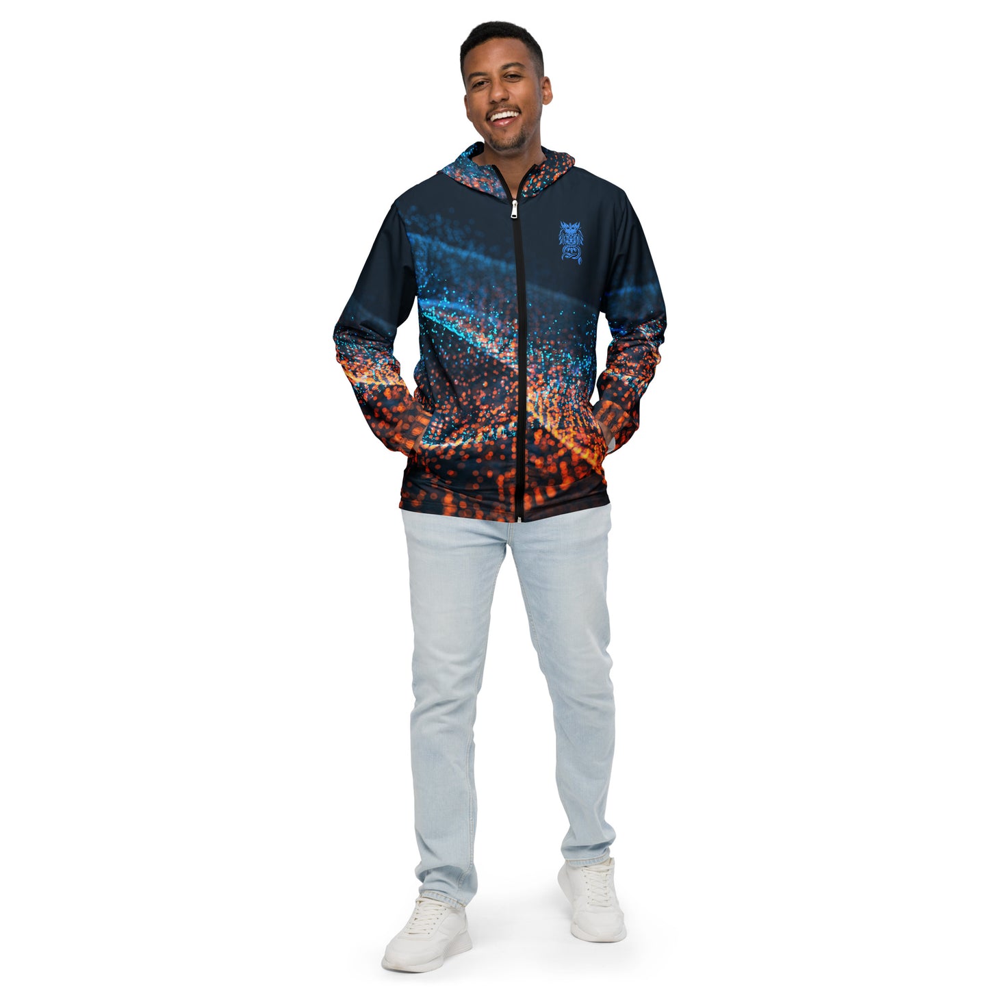 Electric Blue- Men’s windbreaker